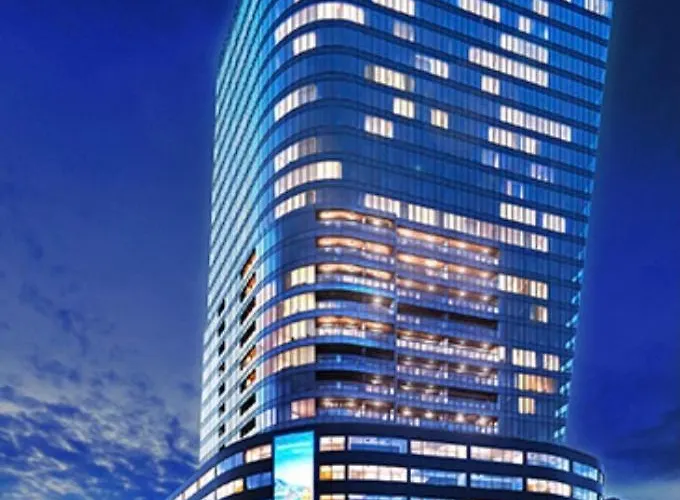 公寓 Hanza Tower Sky Sauna & Jacuzzi & Pool